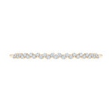 Pulsera de Diamantes 1.75ctw, Flexible, Oro Amarillo 14K
