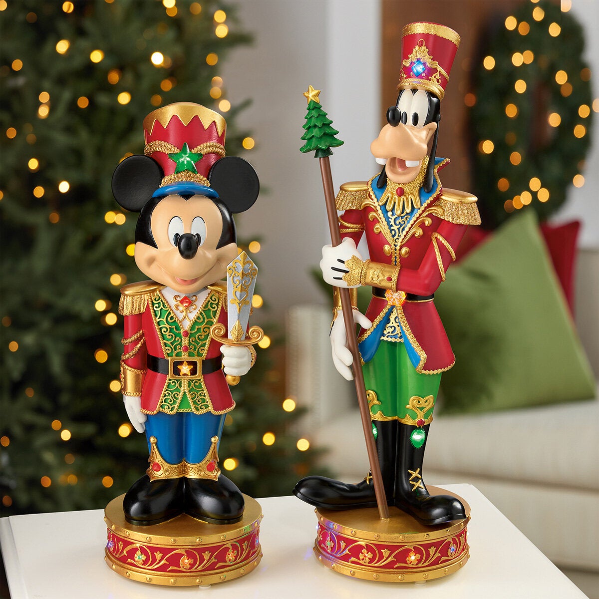 Disney Cascanueces Navideños con Luces y Música Disney Cascanueces Navideños con Luces y Música