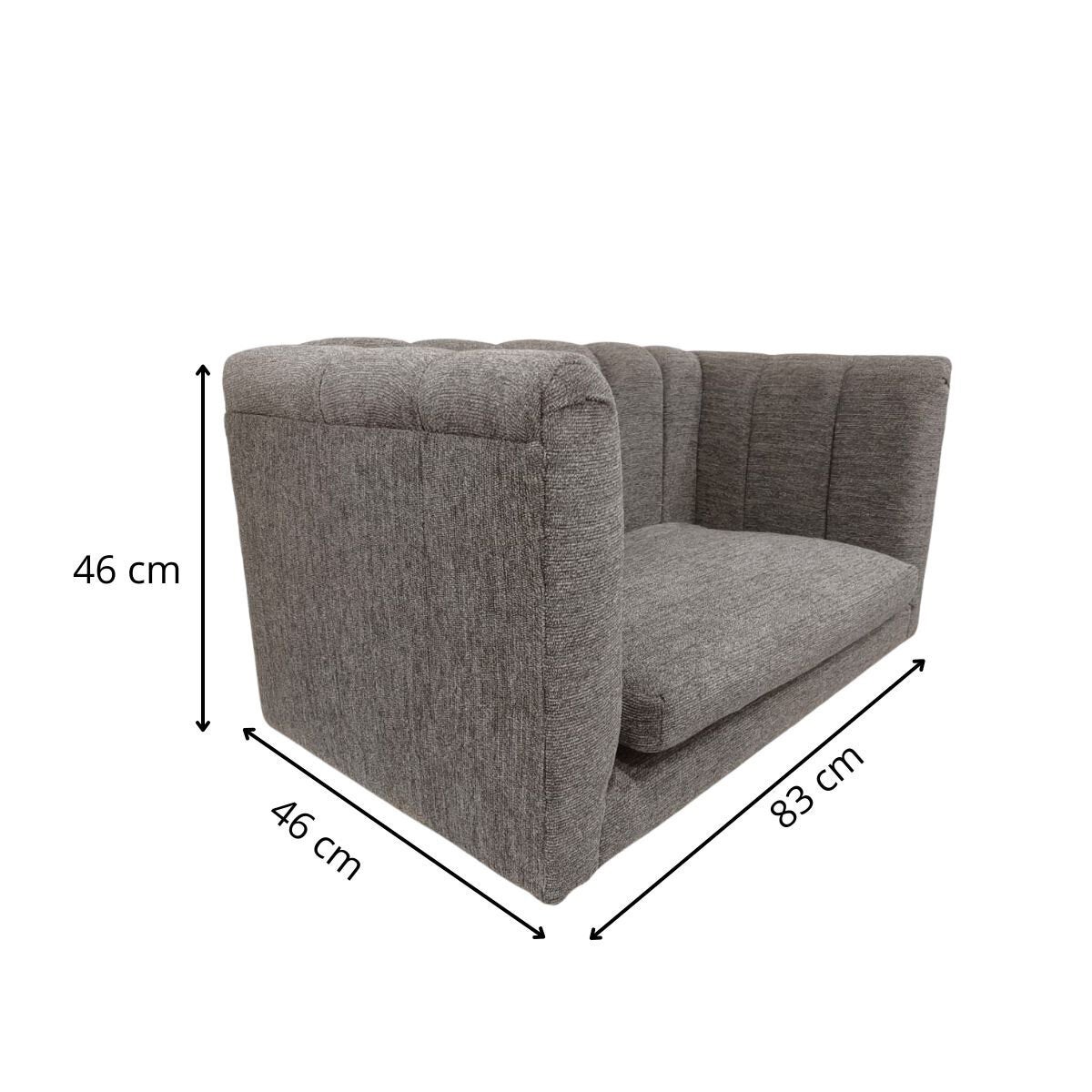Maypet, Sofa para Mascota, Color Gris, Capacidad hasta 20 Kg