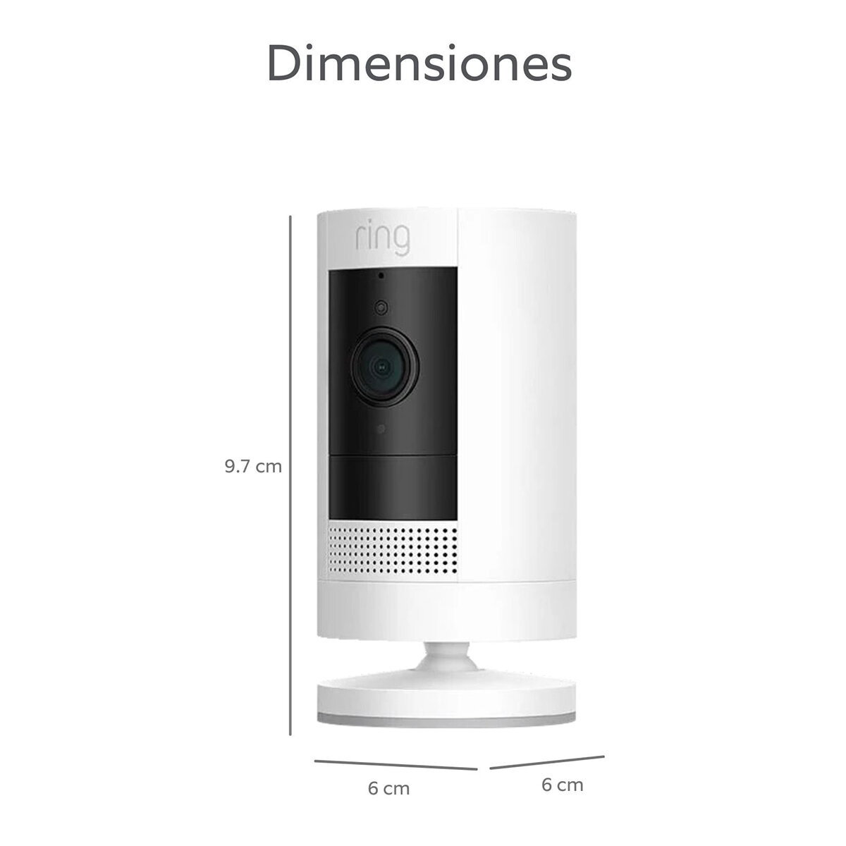 Ring, Bundle Cámara de Seguridad Exterior Inalámbrica + Cáma de Seguridad Interior con Movimiento
