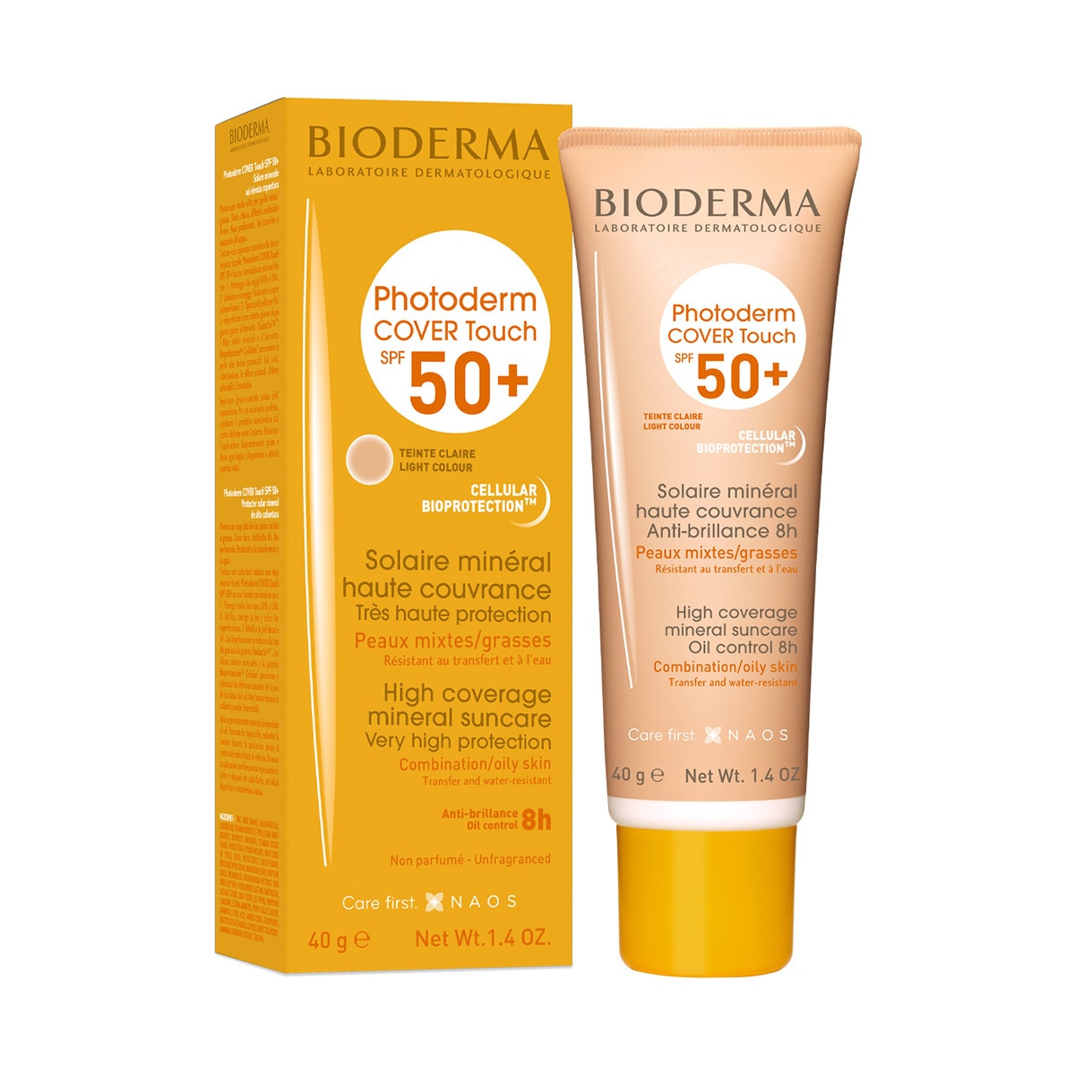 Bioderma Cover Touch FPS 50+ Tono Claro 40ml |