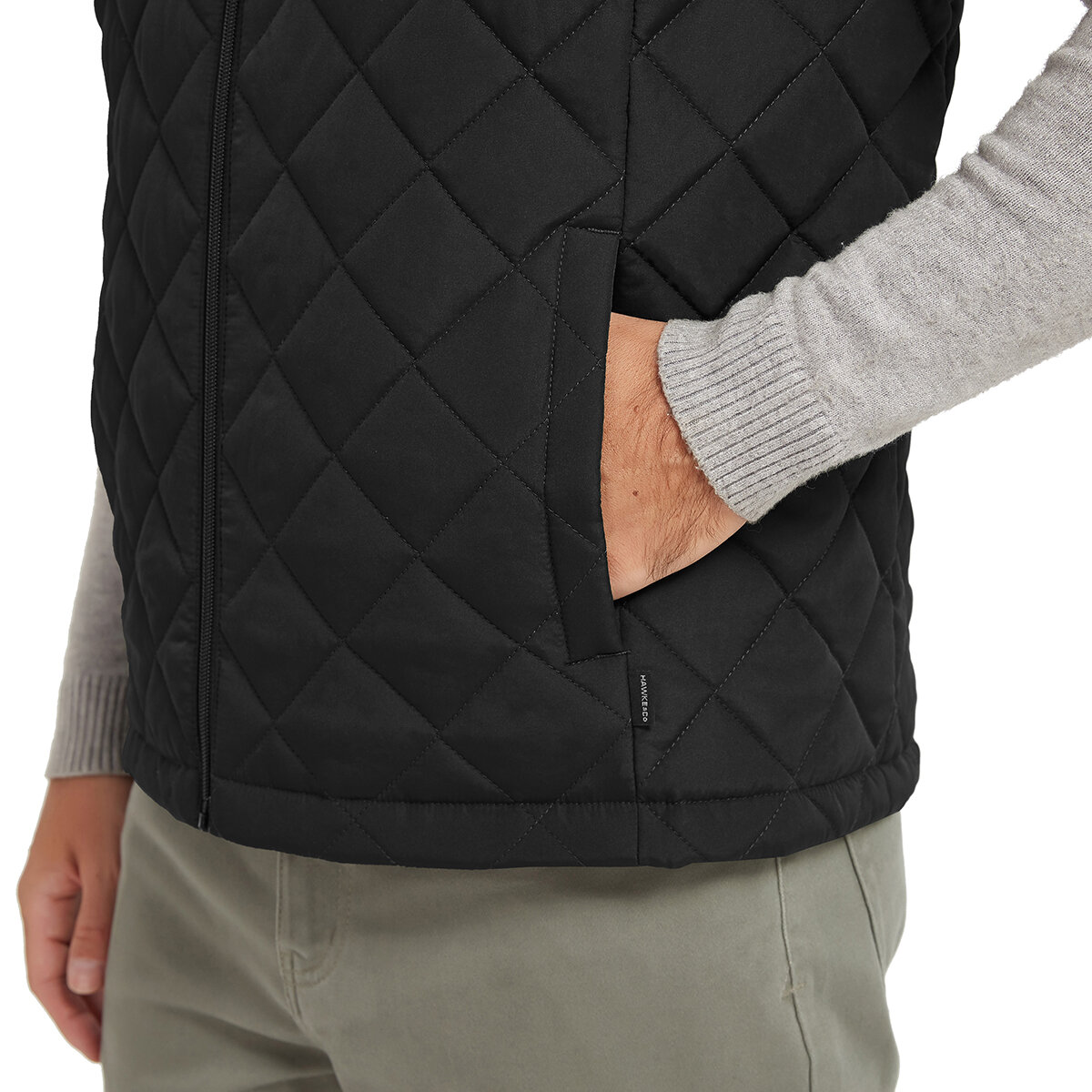 Hawke & Co Chaleco para Caballero Negro EE Grande