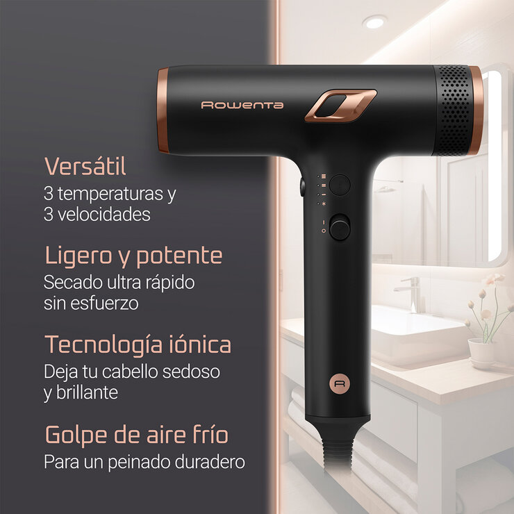 Rowenta, Nano Secadora para Cabello Rowenta, Nano Secadora para Cabello