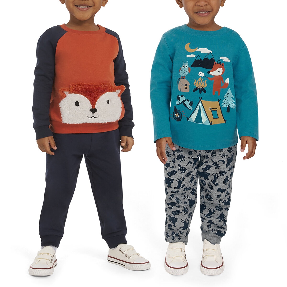 Koala Kids Conjunto 4 Piezas para Niños o Niñas Azul 18 Meses