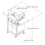 Nexgrill, Asador de gas de 3 quemadores
