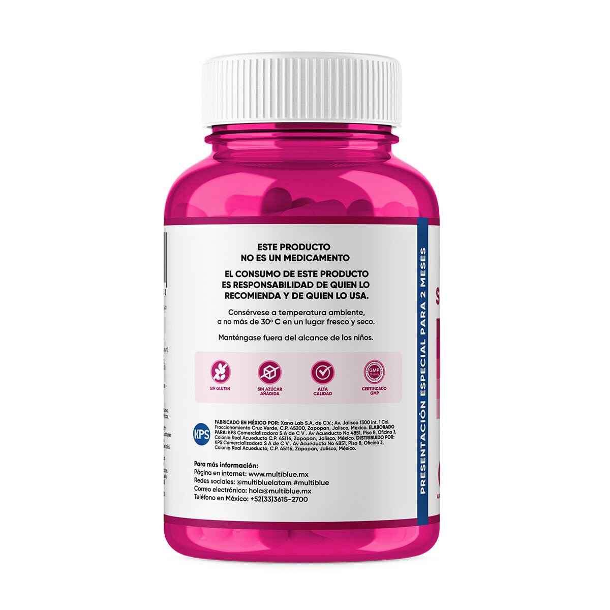 Multiblue Skin, Hair & Nails 120 Cápsulas