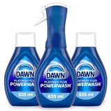 Dawn PowerWash Lavatrastes en Spray 3 pzs de 473 ml