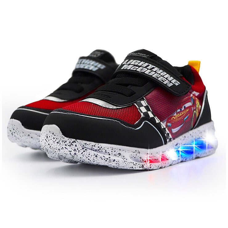 Disney, Tenis para Niño, Modelo Cars y/o Mickey, con Luces, Varias Tallas