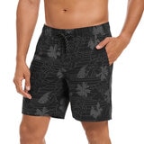 Hurley Traje de Baño para Caballero Negro Mediana