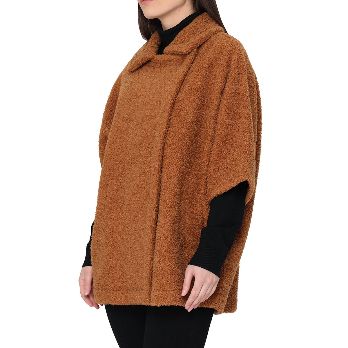 Nicole Miller Original Chamarra para Dama Café Chica / Mediana