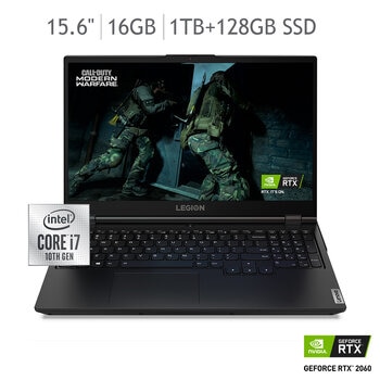 Lenovo Legion Laptop para Gamer 15.6" Intel® Core™I7-10750H