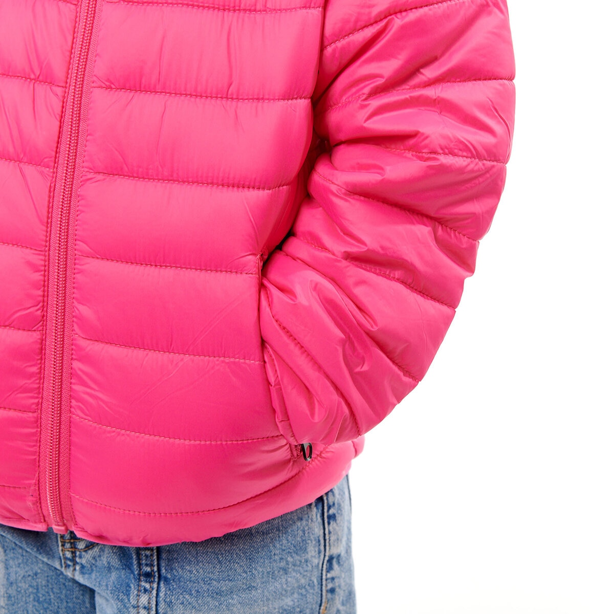 Kenneth Cole Chamarra para Niñas Rosa Mediana 9/10