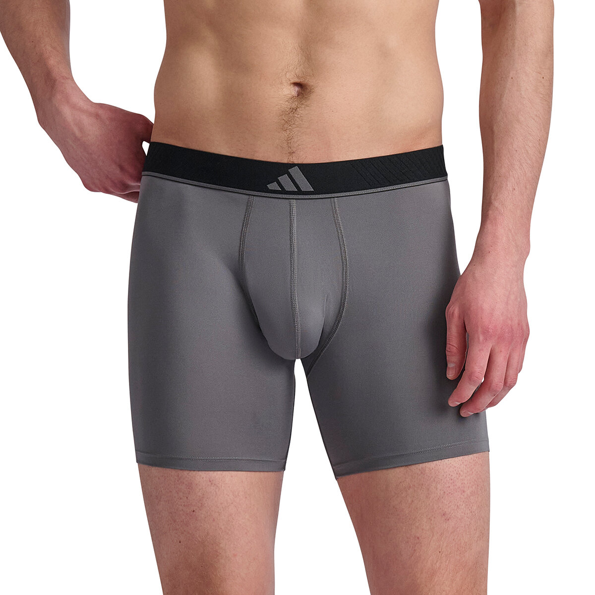 Adidas Bóxers para Caballero 4 piezas Gris Mediana