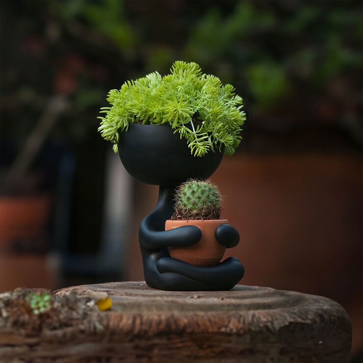 Estudio Floga, Robert Zen Set de Macetas 2 Piezas