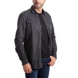 Kenneth Cole New York Sobre camisa para Caballero Verde Mediana