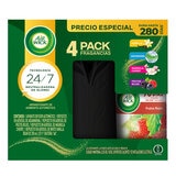AirWick Aromatizante de Ambiente Freshmatic 4 pzas de 250 ml