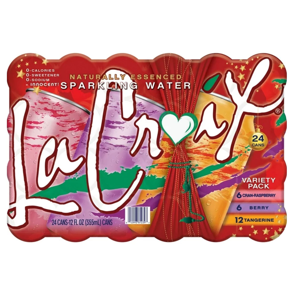 LaCroix Bebida Carbonatada 24 pzas de 355 ml