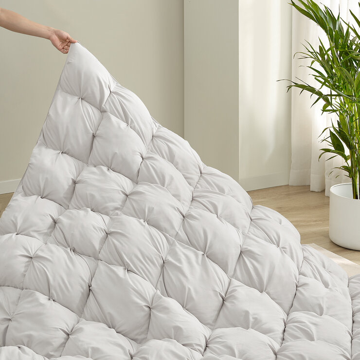 Casual Living, Edredón King de 3 pzs, Gris