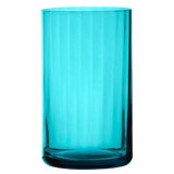 Mikasa Juego de 8 Vasos de Vidrio, Azul