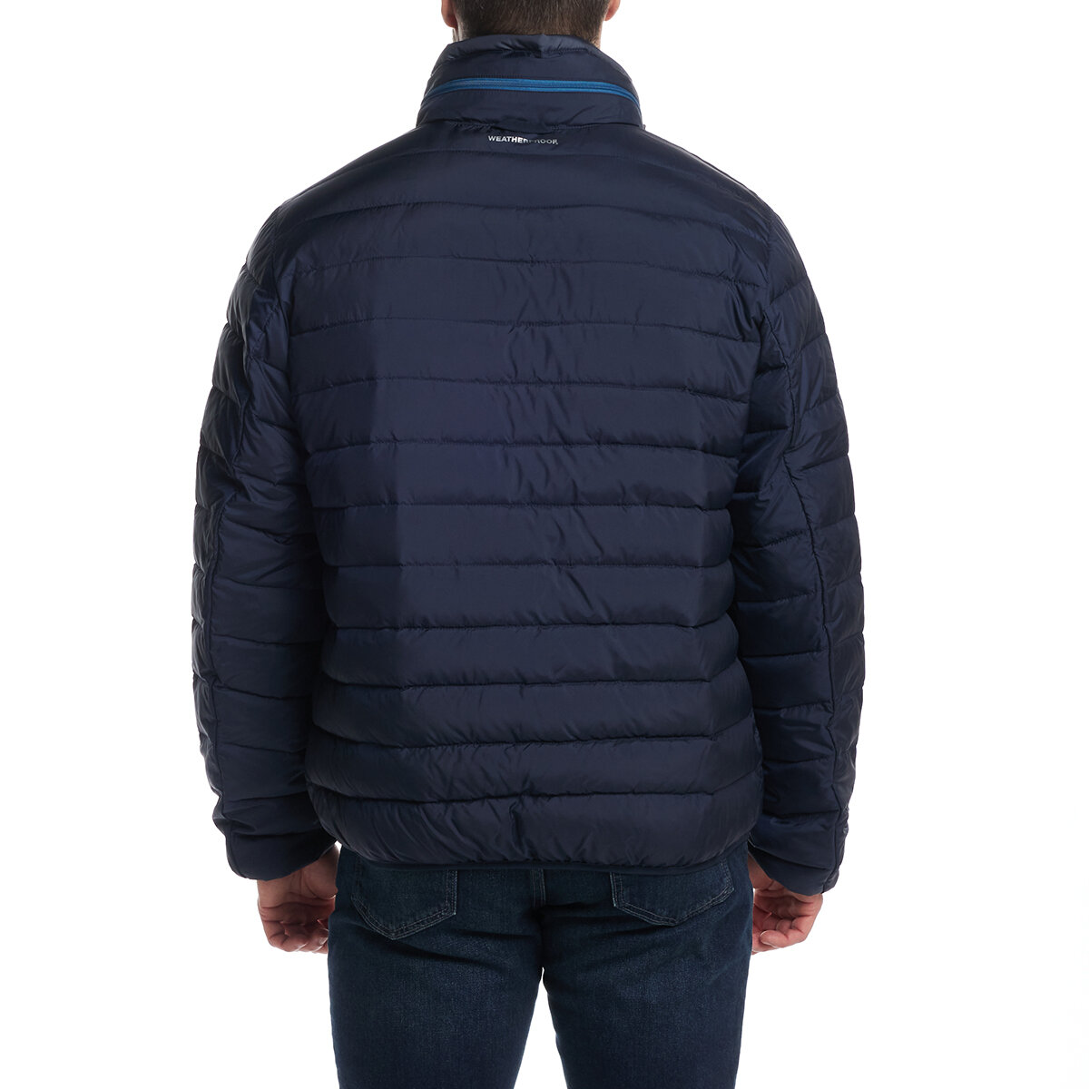 Weatherproof Chamarra empacable para Caballero Azul Chica