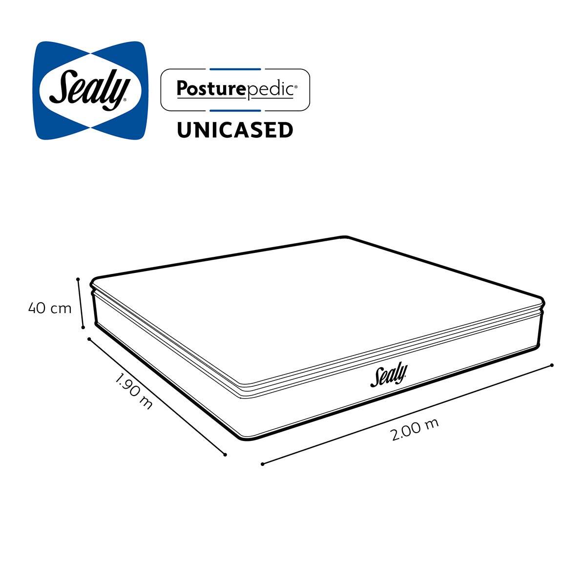 Sealy, Limited, Colchón y Box King Size