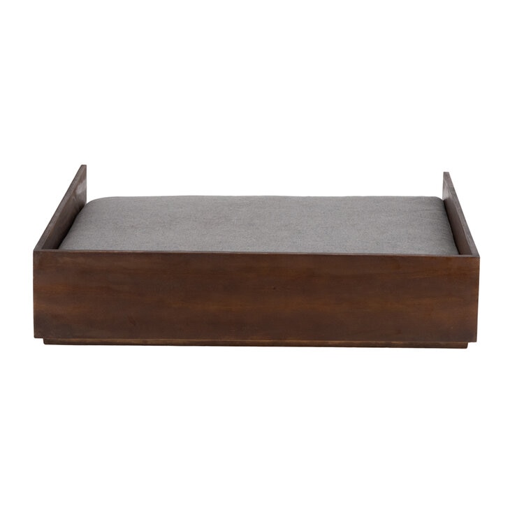 Maypet Cama de Madera Tamaño Grande para Perro