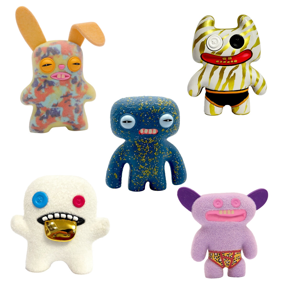 Fugglers Figuras Coleccionables, Paquete con 24 pzas