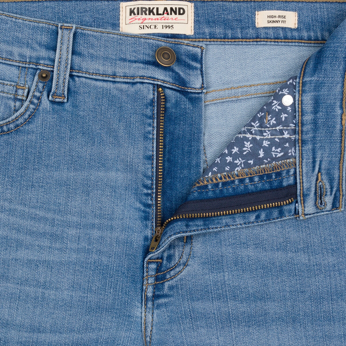 Kirkland Signature Jeans para Dama azul 12