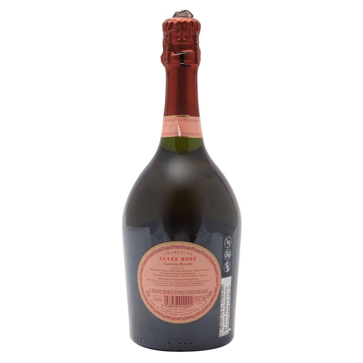 Champagne Laurent Perrier Cuvée Rosé de 750 ml