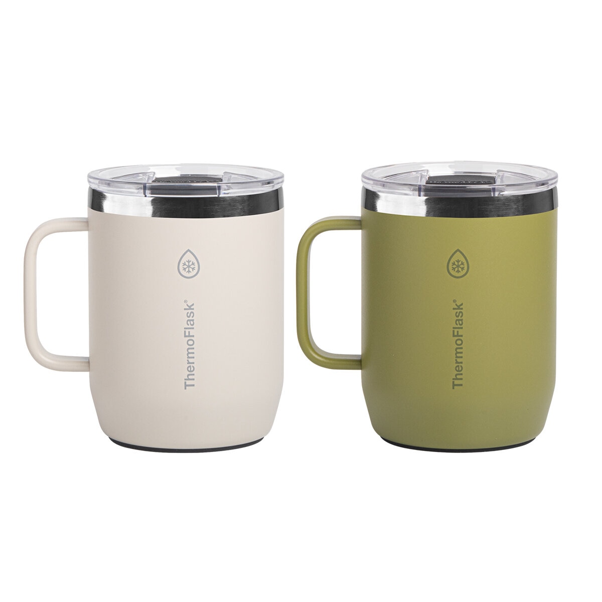 ThermoFlask Taza Para Cafe Con Aislamiento Al Vacio 2 Piezas Varios Modelos