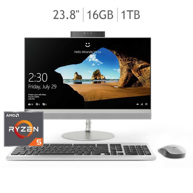 Lenovo Desktop AIO A520 Ryzen 5 Costco México