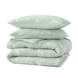 Charisma, Juego de Edredón Queen de 3 piezas, Color Verde