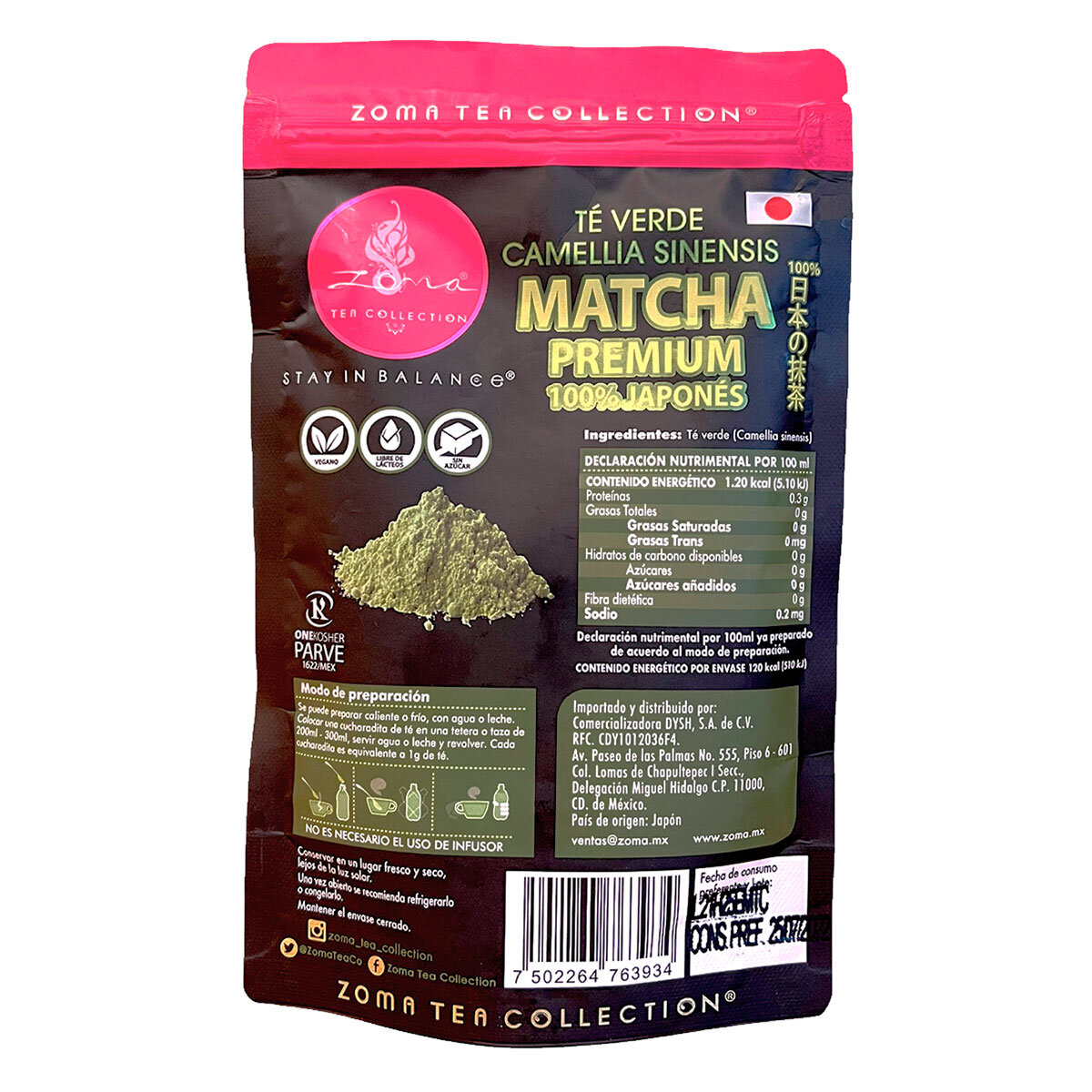 Zoma Tea Matcha Premium 100 g