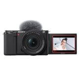 Sony Cámara Digital ZV-E10 Con Lente Intercambiable Para Vloggers