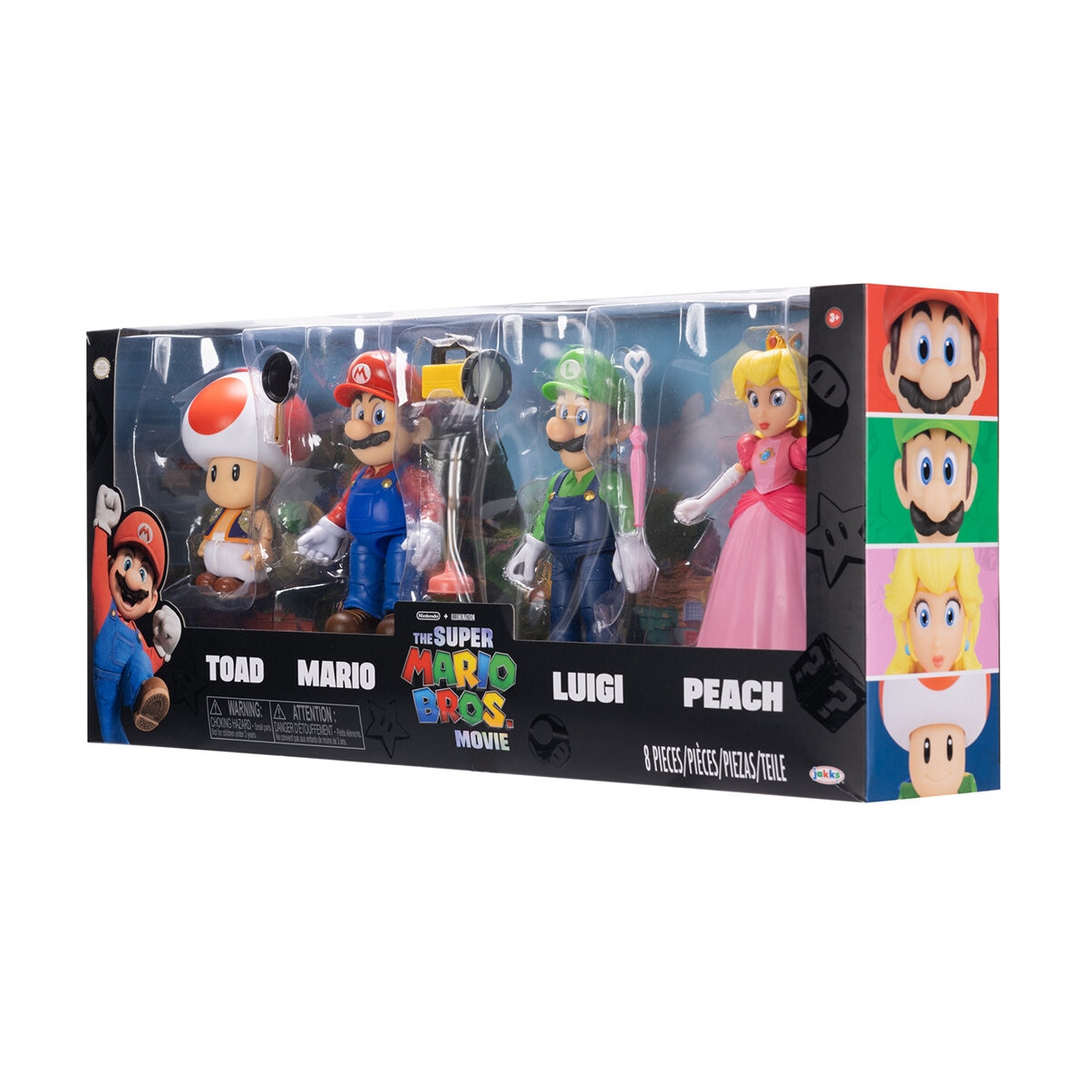 Juego de Figuras de Mario 4 Piezas Costco Mexico