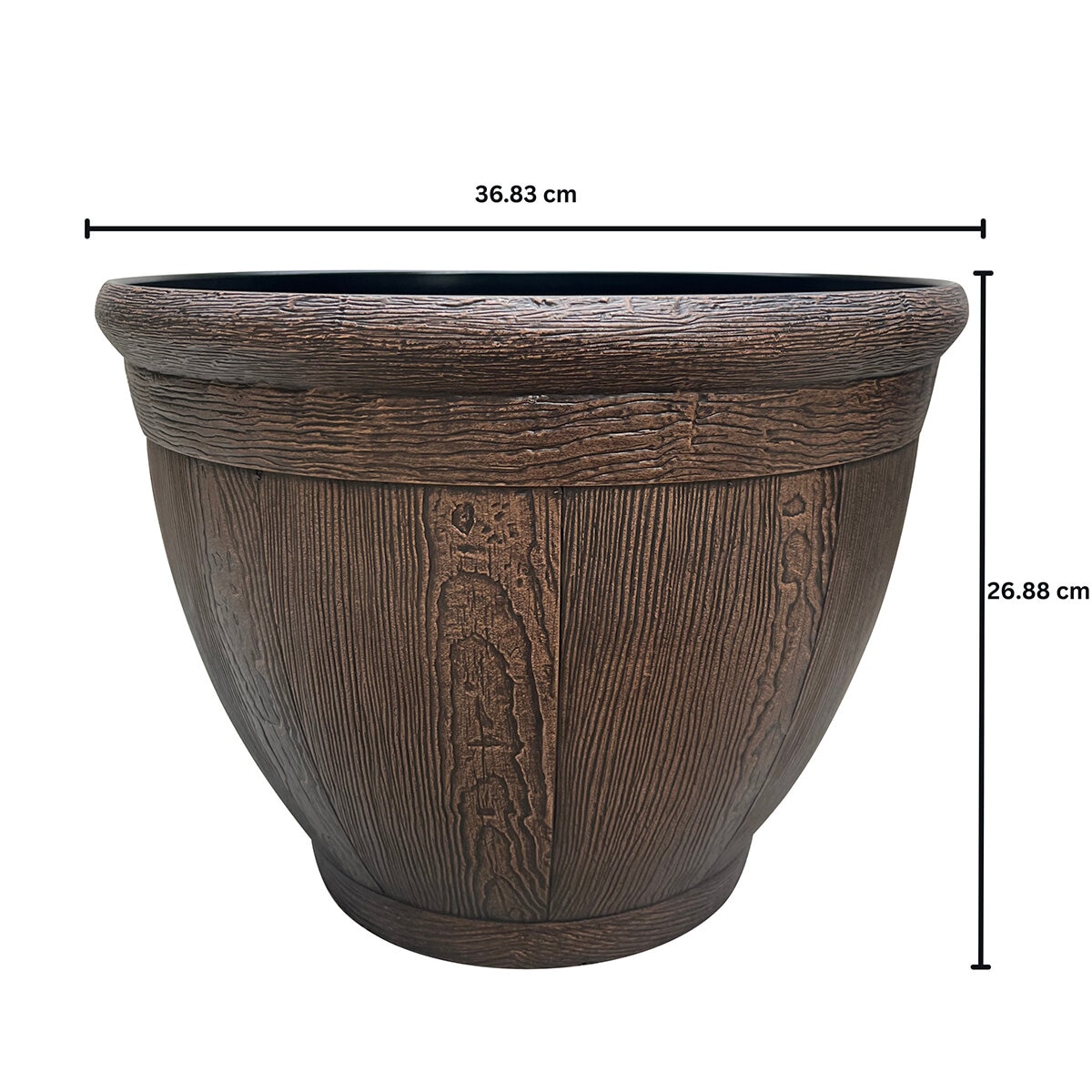 Ames, Maceta Tibot de 36.83cm, Paquete de 3