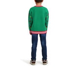 Suéter navideño para Niños y Niñas Verde 10 / 12 Años