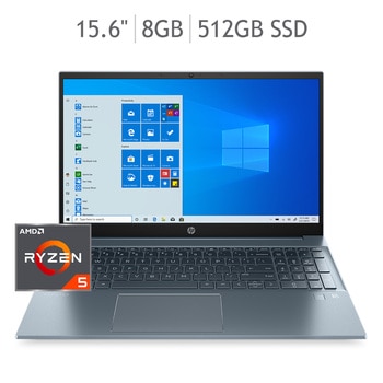 HP Pavilion Laptop 15.6" AMD Ryzen™ R5-4500H 8GB 512GB SSD 15-eh0002la