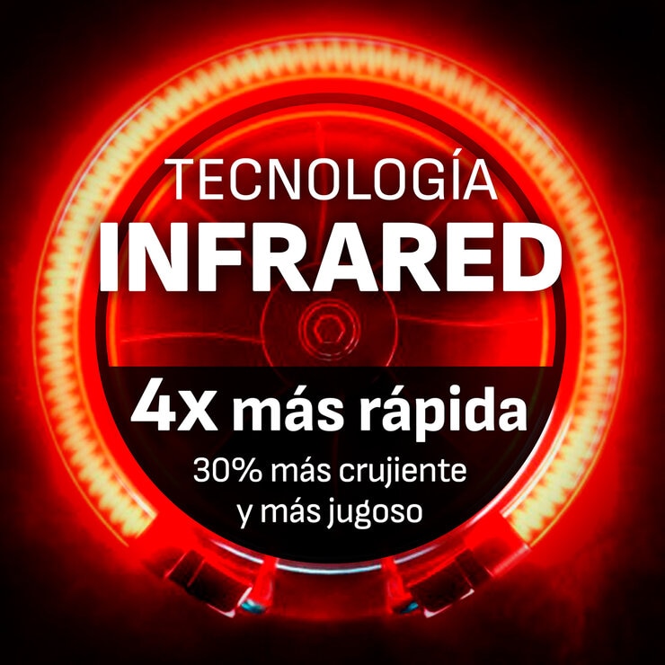 T-Fal, Freidora de Aire Infrarroja XXL