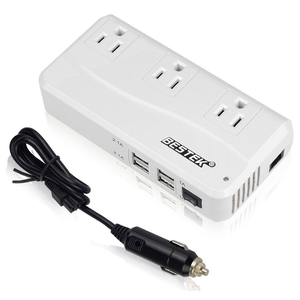 Bestek, Inversor de Corriente para Oficina y Auto MRI2011GU