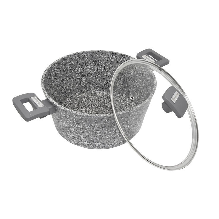 Westinghouse Olla de Mármol Gris con Tapa 28 cm