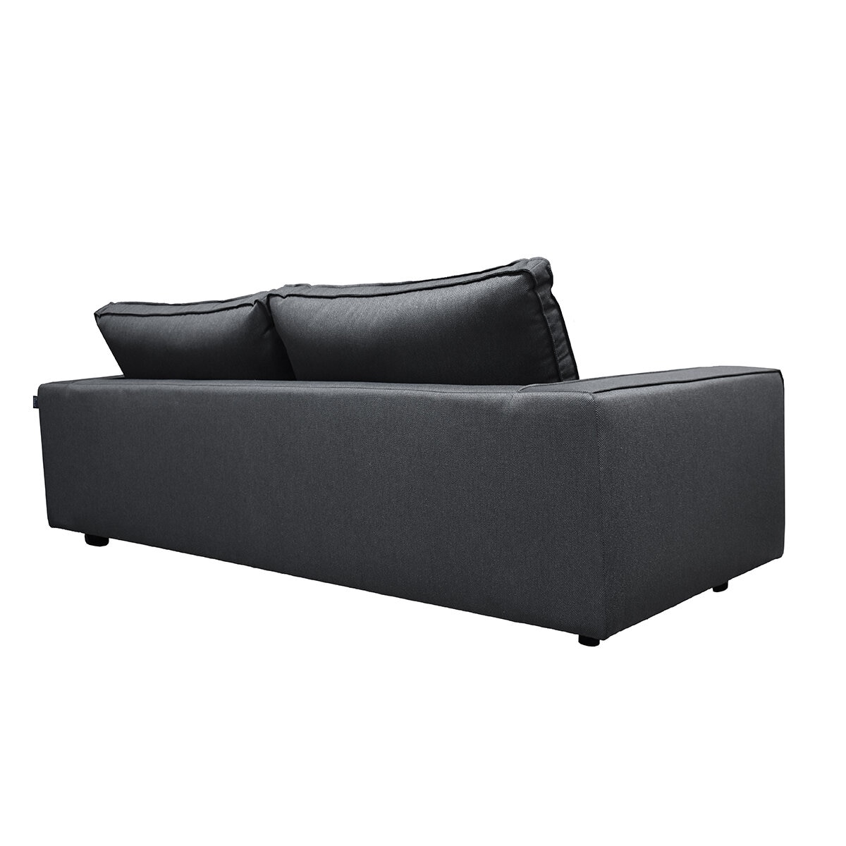 Muebles Liz, Lenox, Sofa Gris Obscuro