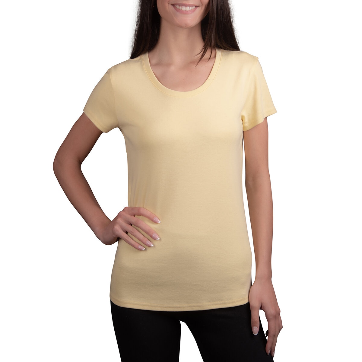 Kirkland Signature Playera para Dama Verde Extra Chica