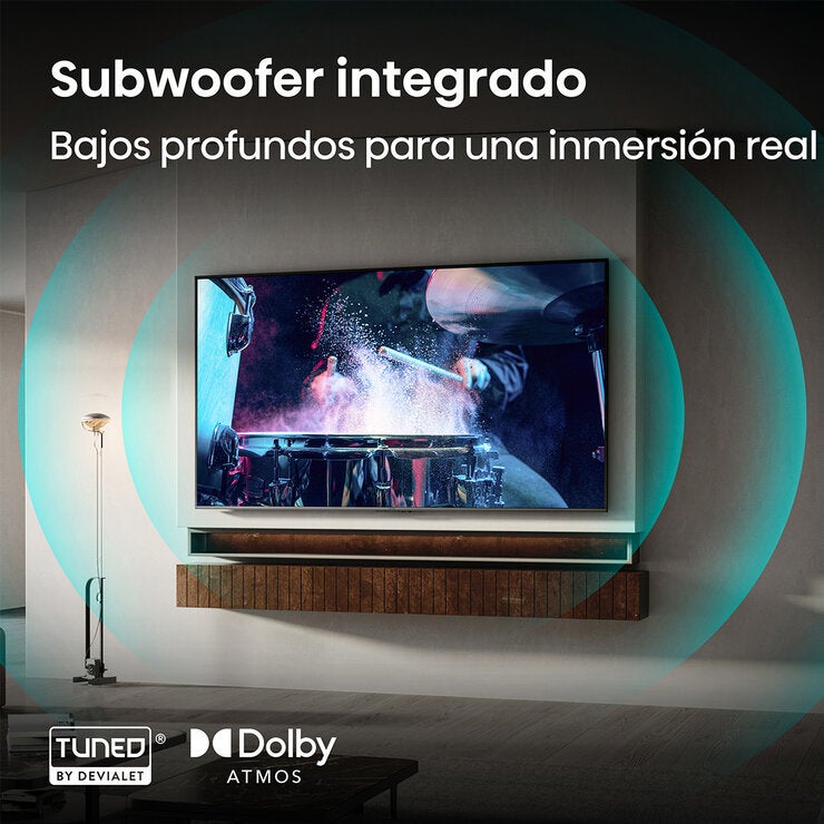 Hisense Pantalla 65" Miniled 4K Smart TV 65U6SV Hisense Pantalla 65" Miniled 4K Smart TV 65U6SV