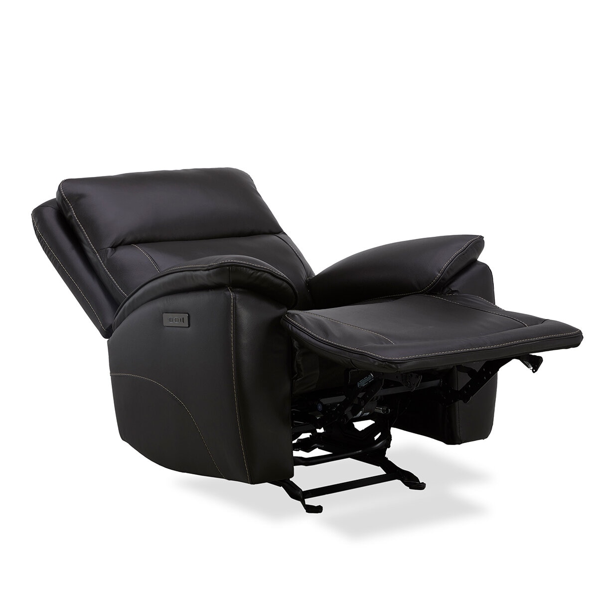 Gilmancreek Furniture, Sillón Reclinable de Cuero Eléctrico