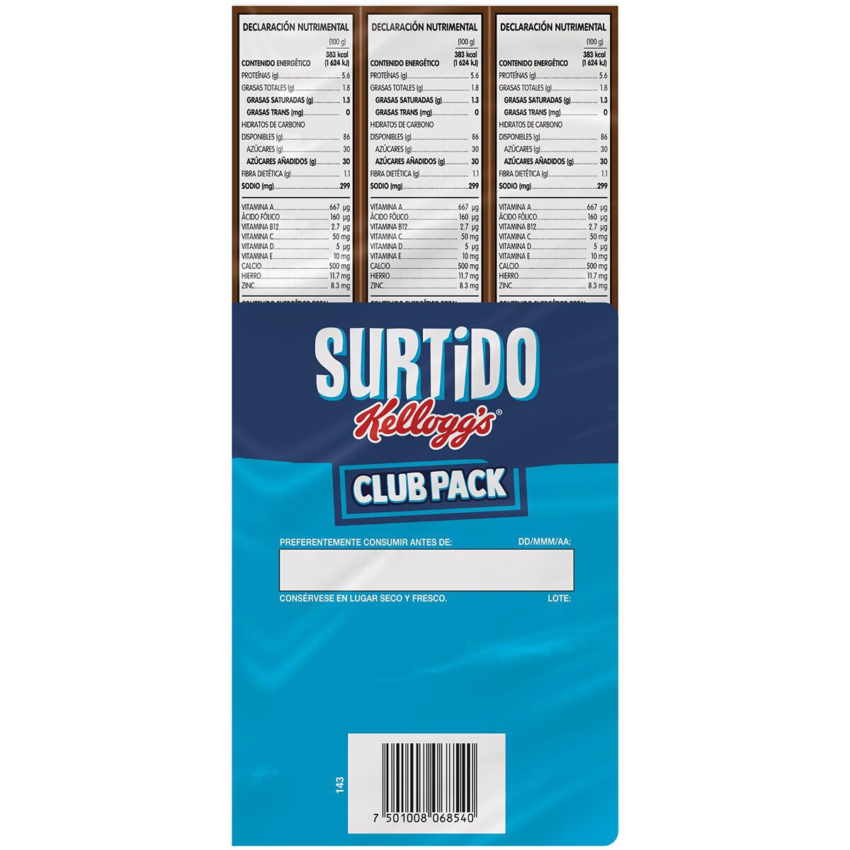Kellogg's Surtido de Cereales 30 pzs