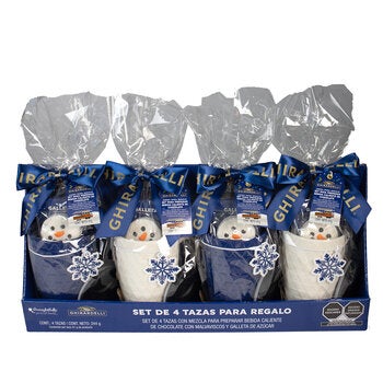 The Modern Gourmet 4 Tazas de Regalo 460 g