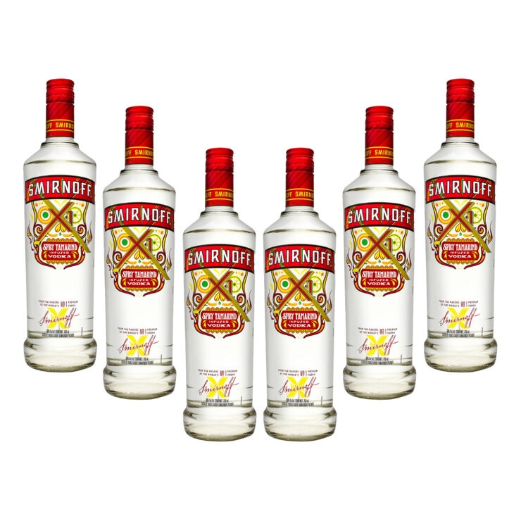 Vodka Smirnoff X1 Tamarindo 6/750 ml