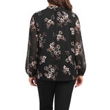 Hilary Radley Blusa para Dama Negro Extra Chica
