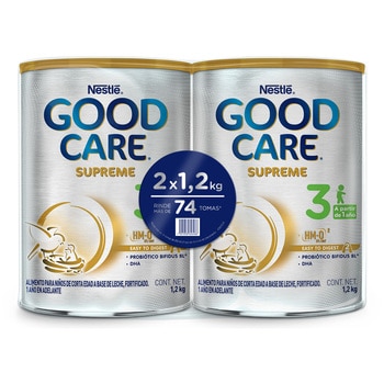 Fórmula Láctea para Bebé, Nestle Good Care, 2 latas